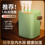 跨境厂家新款usb小型夜灯三喷加湿器家用卧室空气净化器代发