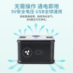 小型空气净化器 家用厕所客厅卧室USB双核除异味PM2.5烟味净化器