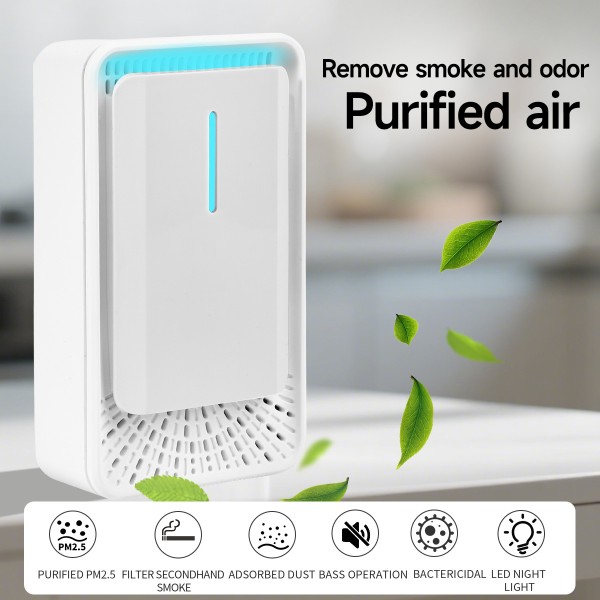 新款空气净化器负离子除尘除霾速降PM2.5插电室内可用跨境爆款