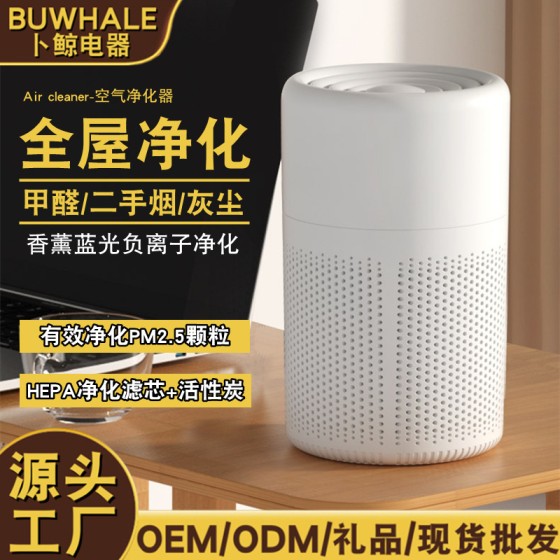 小型礼品桌面净化器除二手烟除PM2.5家用室内净化机跨境厂家 （含认证）