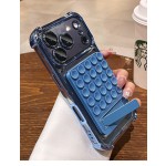 硅胶吸盘一字支架适用iPhone17promax手机壳苹果15电镀四角防摔壳
