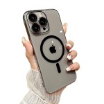 适用iPhone17PROMAX手机壳高清带镜头膜透明PC磁吸苹果16防摔15硬