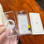 适用iPhone16苹果17promax精孔磁吸壳Magsafe透明15手机壳12批发