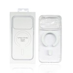 适用iPhone16苹果17promax精孔磁吸壳Magsafe透明15手机壳12批发