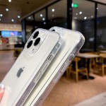 适用苹果17promax透明手机壳iphone16tpu防摔15太空全包13保护套