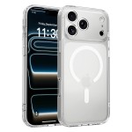 适用苹果17手机壳透明全包防摔简约软壳iPhone16promax精孔保护套