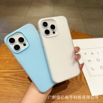 适用于苹果17手机壳二合一新款果冻大孔手机保护套16PRO纯色防摔
