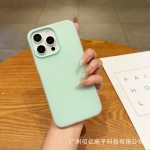 适用于苹果17手机壳二合一新款果冻大孔手机保护套16PRO纯色防摔