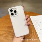 适用于苹果17手机壳二合一新款果冻大孔手机保护套16PRO纯色防摔