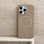 适用iphone16pro细圈磁吸液态硅胶手机壳苹果17AIR防摔纯色保护套