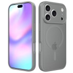 跨境TK适用苹果17pro手机壳磨砂磁吸精孔防摔iphone16/15pm手机壳