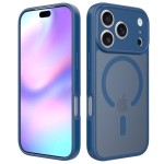 跨境TK适用苹果17pro手机壳磨砂磁吸精孔防摔iphone16/15pm手机壳