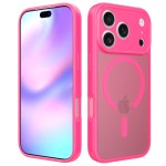 跨境TK适用苹果17pro手机壳磨砂磁吸精孔防摔iphone16/15pm手机壳