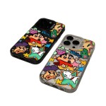 彩绘小新适用苹果16手机壳iPhone15promax 高级14硅胶13软12