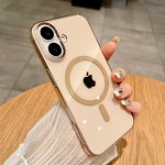 适用iPhone17PRO透明磁吸手机壳带镜头膜超薄防摔苹果16简约护套