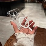 适用iPhone17PRO透明磁吸手机壳带镜头膜超薄防摔苹果16简约护套