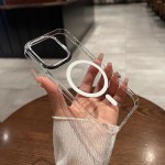 适用iPhone17PRO透明磁吸手机壳带镜头膜超薄防摔苹果16简约护套