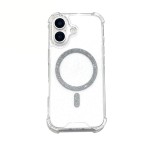 女生高颜值苹果17pro手机壳 闪粉磁吸iphone16防摔苹果17pm手机壳