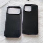 苹果17promax手机壳凹槽素材16贴皮14亚克力13二合一彩绘iphone15