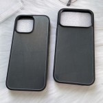 苹果17promax手机壳凹槽素材16贴皮14亚克力13二合一彩绘iphone15