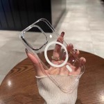 适用苹果17手机壳磁吸16promax亚克力14透明13不发黄iphone15批发