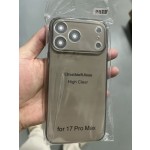 拜耳TPU透明手机壳苹果16Promax适用iPhone15Pro/17金属按键12/11