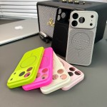 iPhone17PROMAX透气散热磁吸手机壳适用苹果16大视窗镜头膜保护套
