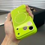 iPhone17PROMAX透气散热磁吸手机壳适用苹果16大视窗镜头膜保护套