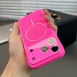 iPhone17PROMAX透气散热磁吸手机壳适用苹果16大视窗镜头膜保护套