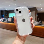 适用苹果18网红爆款手机壳奶油壳tpu素材防摔iPhone17手机保护套
