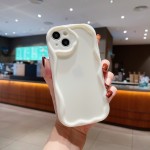 适用苹果18网红爆款手机壳奶油壳tpu素材防摔iPhone17手机保护套