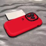 适用苹果17promax手机壳简约彩绘M字母创意iPhone14Plus泡芙15/13