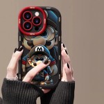 适用苹果17情侣手机壳马里奥iPhone14promax硅胶防摔15plus防摔13