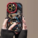 适用苹果17情侣手机壳马里奥iPhone14promax硅胶防摔15plus防摔13