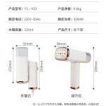 【中性英文】跨境迷你家用手持挂烫机智能便携蒸汽可折叠电熨斗
