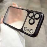 适用iPhone17PROMAX手机壳磨砂电镀PC超薄防摔苹果16镜头膜保护套