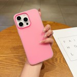 适用苹果18新款果冻手机壳简约糖果色tpu可彩绘iPhone17pro手机套