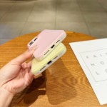 适用苹果18新款果冻手机壳简约糖果色tpu可彩绘iPhone17pro手机套