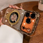 四角气囊防摔适用苹果17手机壳iPhone16优盾磁吸支架闪粉保护套15