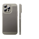 散热喷油镜头膜适用苹果16Promax手机壳网格透气iPhone15保护套14
