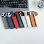 适用苹果18皮纹手机壳全包防摔可彩绘iphone17tpu素皮软壳素材
