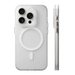 适用iPhone17ProMax磁吸手机壳瓦楞肤感磨砂苹果16全包防摔保护套