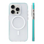 适用iPhone17ProMax磁吸手机壳瓦楞肤感磨砂苹果16全包防摔保护套