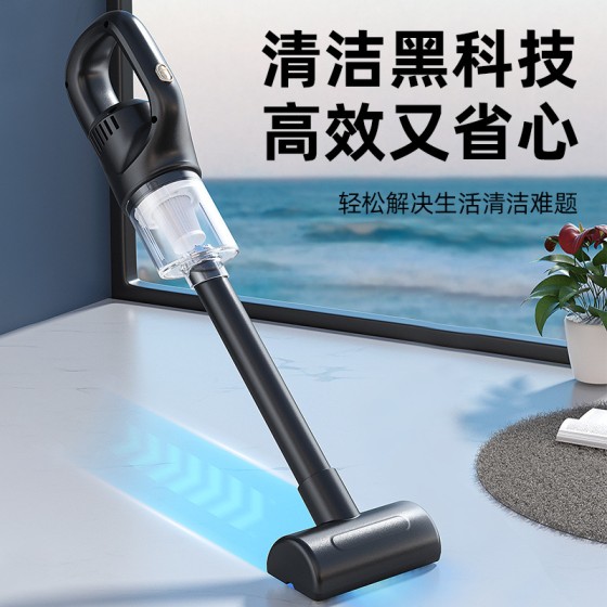 跨境车载车用吸尘器小型便携式迷你汽车大功率家用无线手持大吸力