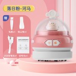 桌面清洁器电动usb充电桌面吸尘器橡皮屑清扫器迷你家用键盘灰尘