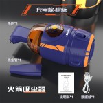 桌面吸尘器电动usb充电夜灯光手持桌面清洁器橡皮屑迷你键盘灰尘