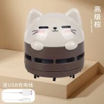 桌面吸尘器迷你无线家用卡通小型家用办公懒人清洁跨境