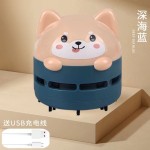 桌面吸尘器迷你无线家用卡通小型家用办公懒人清洁跨境