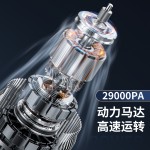 车载吸尘器大功率充电款可充气便携式吸尘器手持式吸尘器