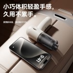 跨境车载吸尘器无线汽车便携式手持吸尘器大吸力大功率车用吸尘器 Type-C供电
